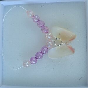 Butterfly shell necklace